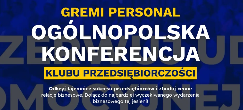 ITH na Gremi Personal Ogólnopolska Konferencja Klubu Przedsiębiorczości